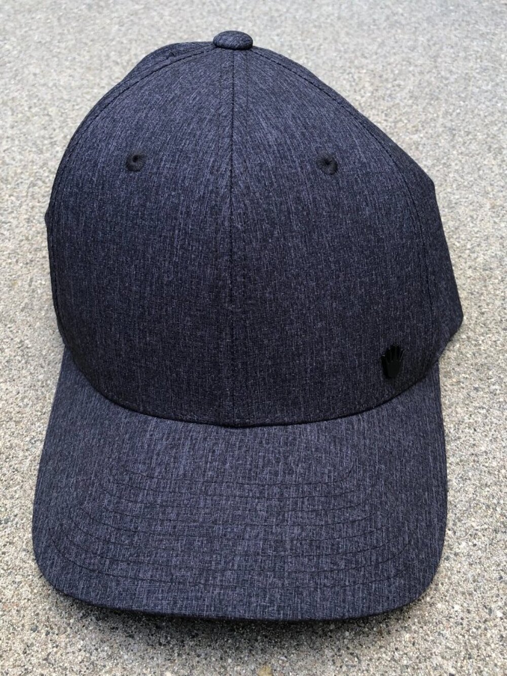 NO BOUNDARIES Fitted Hat Men's L/XL Grey Flex Fit Cap